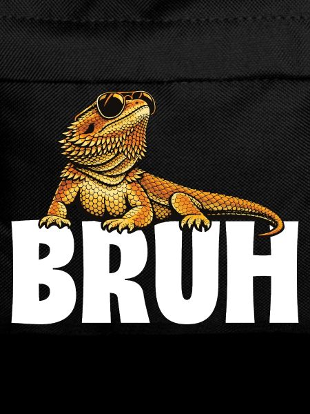 Bruh Bearded Dragon Funny Beardie