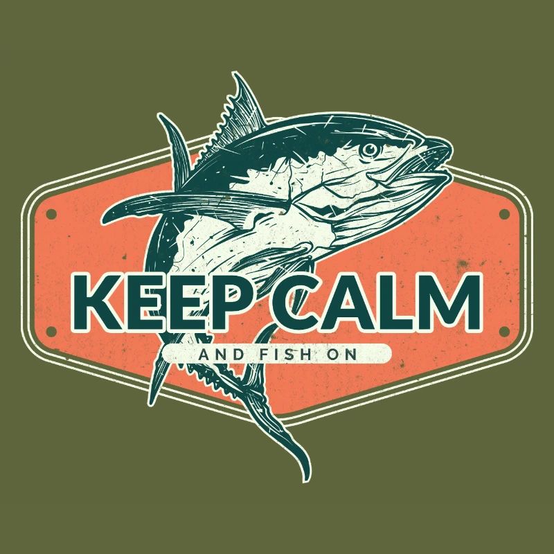 Keep Calm and Fish On