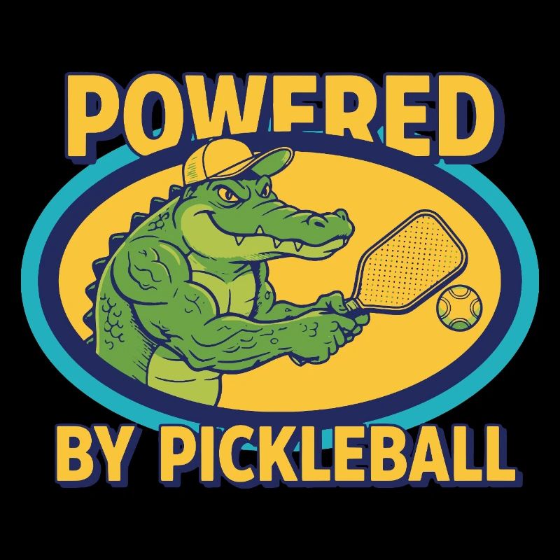 Pickleball Powered By Pickleball Funny Player