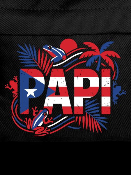 Papi Puerto Rico Flag Frog Tropics