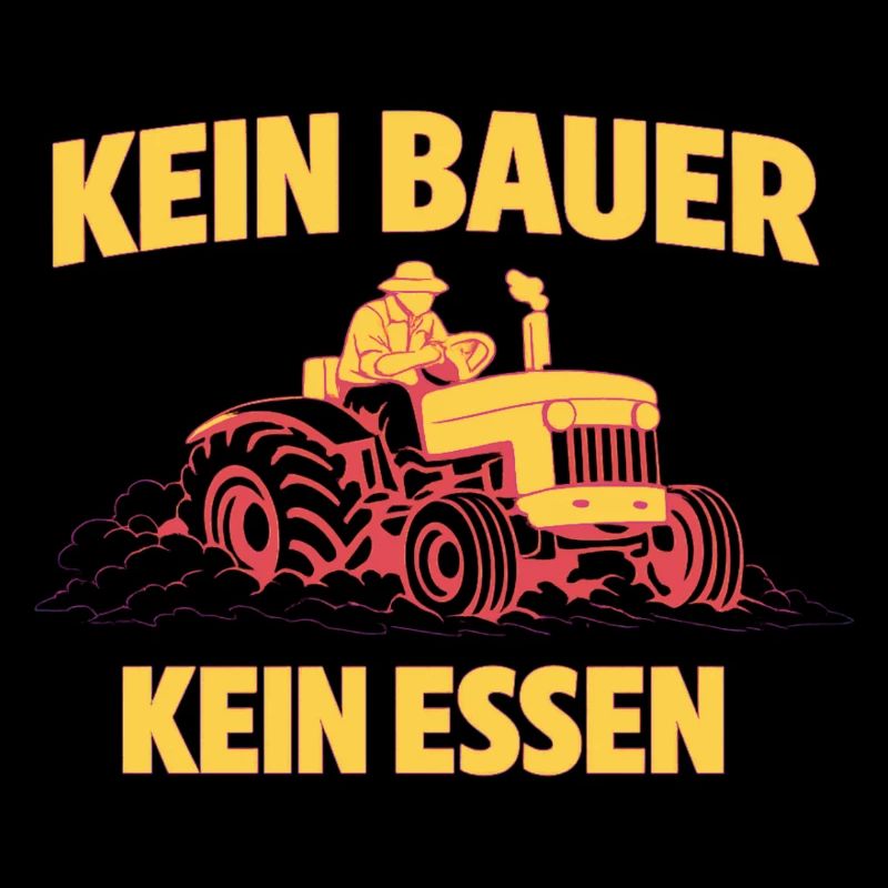 Kein Bauer Kein Essen Traktor