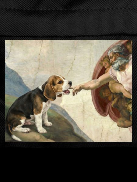 Dog God Hand Beagle Dog meme