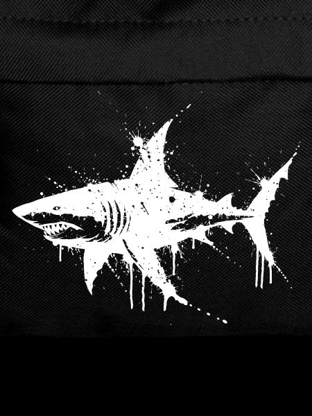 White Splatter Shark