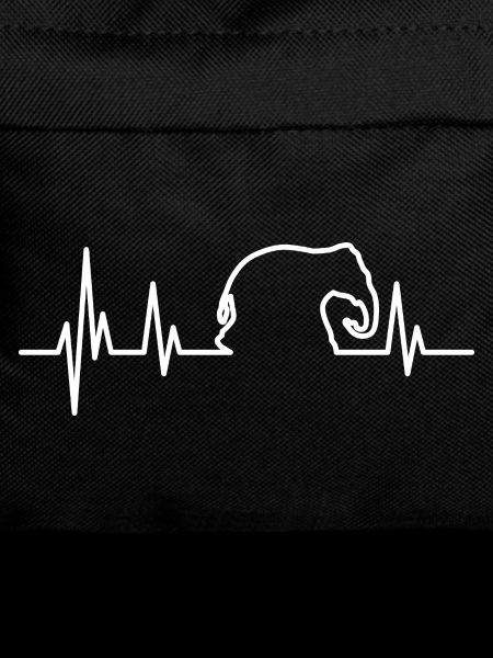 Elephant heartbeat white