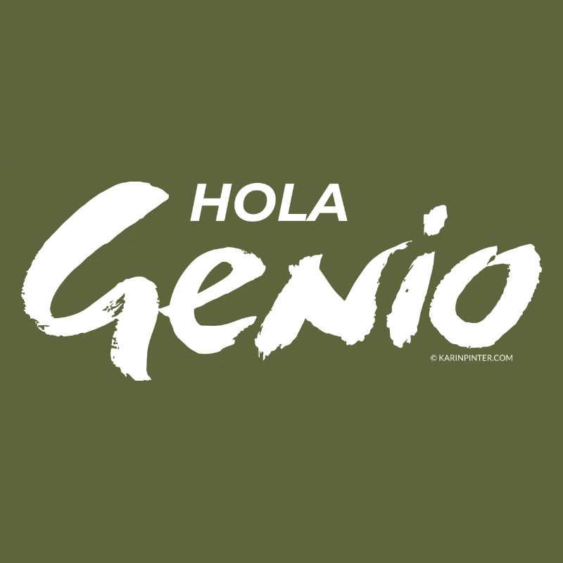 Hello Genius (white)