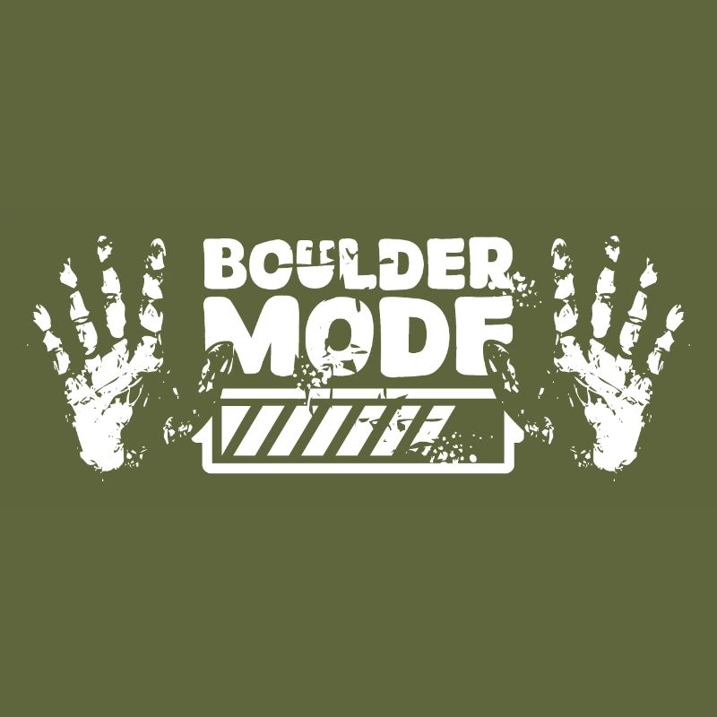 Boulder Chalk loading Hand Kletterer Symbol Logo