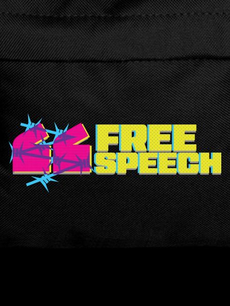 Vibrant graffiti free speech t-Shirt design