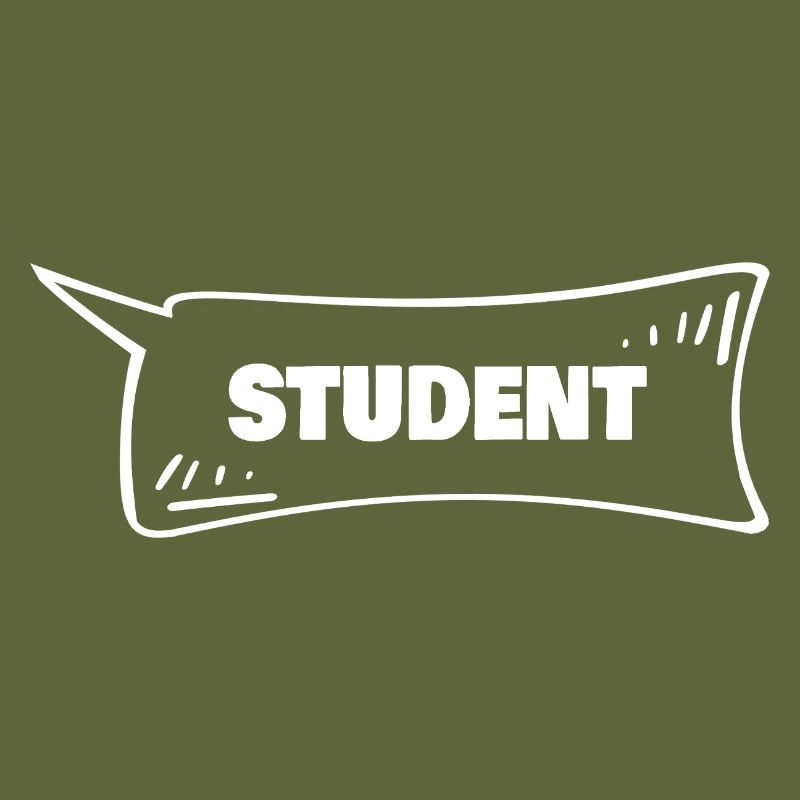 Speech Bubble Student