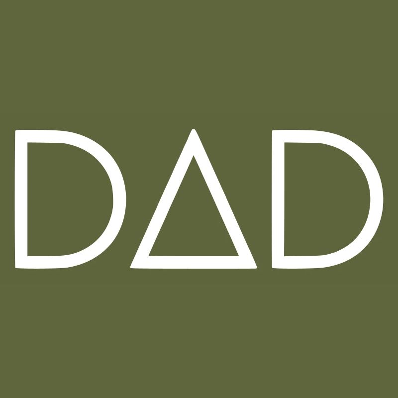 Dad Triangle Monogram