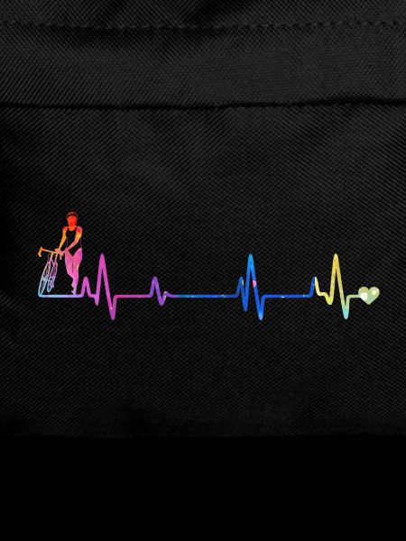 Regenbogen Puls Silhouette