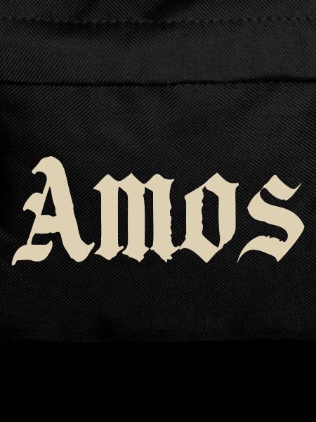 Lettrage gothique d’Amos