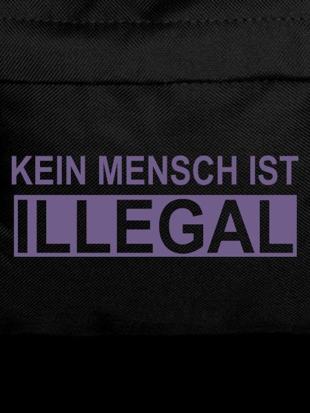 No human being is illegal