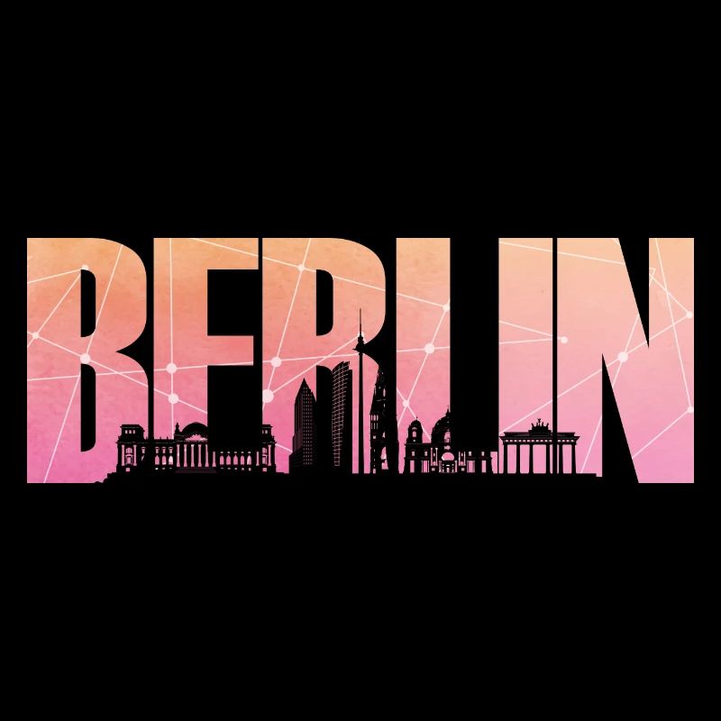 Berlin Capital Germany Europe Skyline