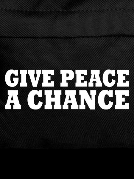 Give peace a chance