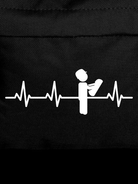 Architect Stick Figure Heartbeat
