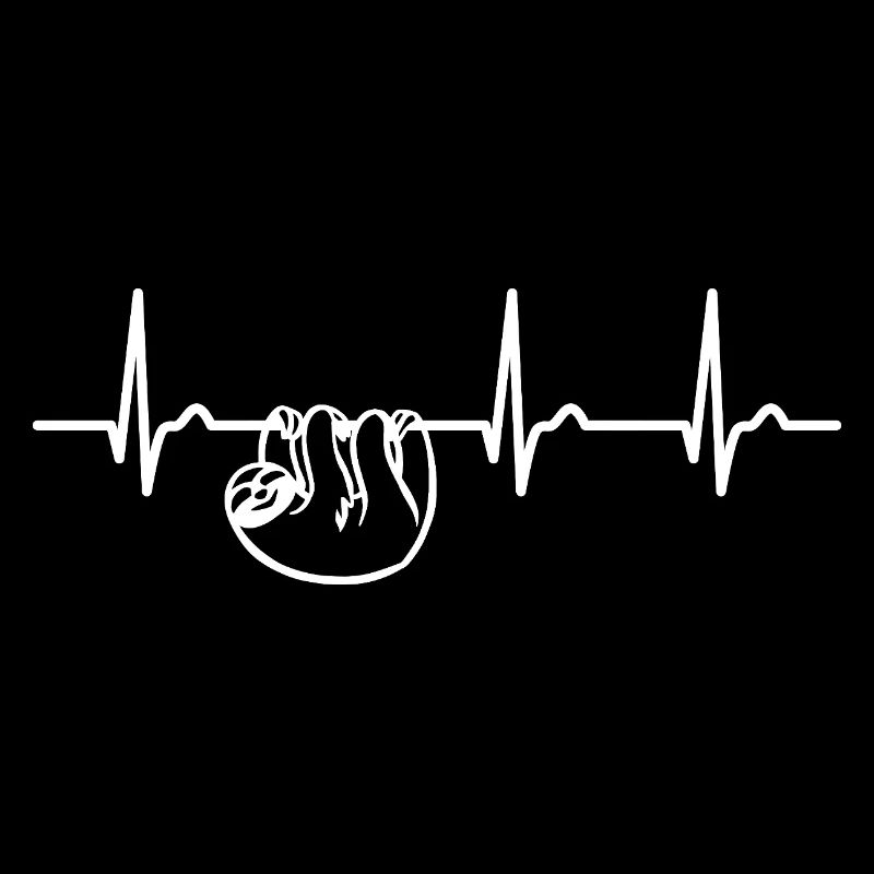 Sloth ECG Curve - Heart Curve - Pulse