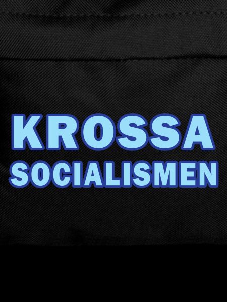 Crush Socialism Neon Text