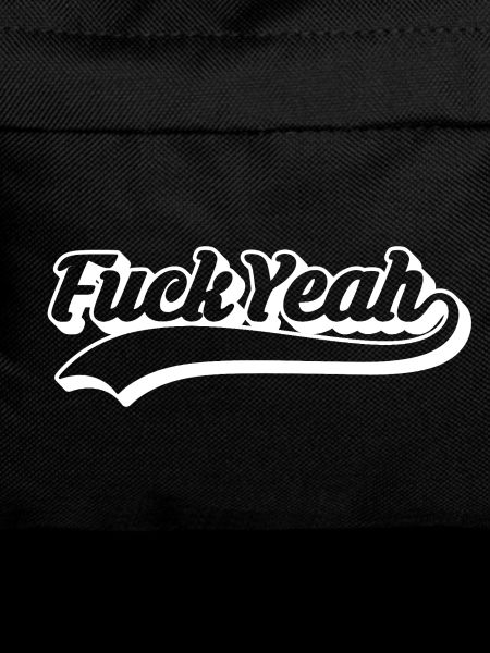 Retro-Stil 'Fuck yes'-Skript