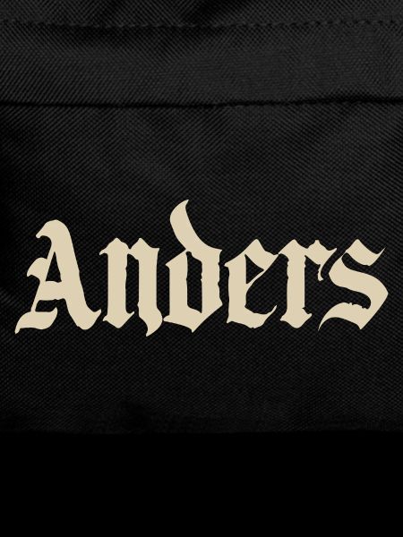 AndersGothic lettering