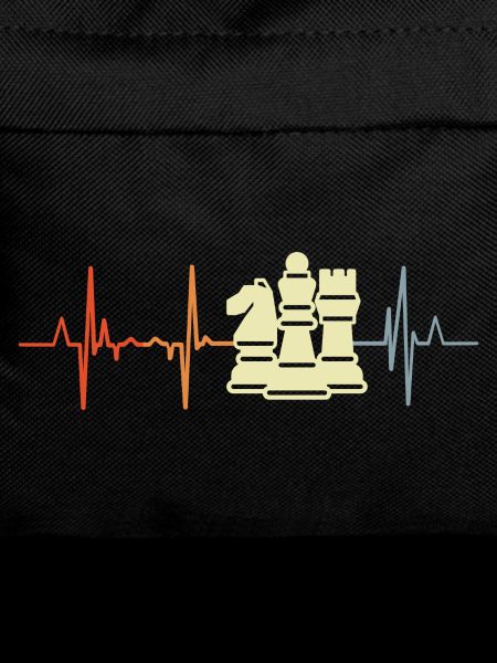 Chess Pieces Cardiogram