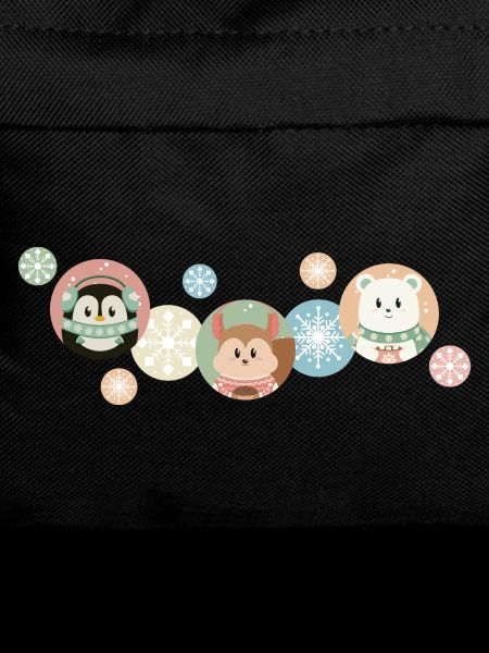 Cute Animals - Christmas Pattern