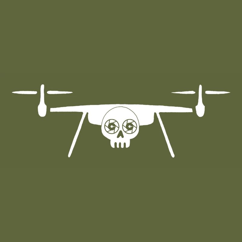Skull Drone (White)