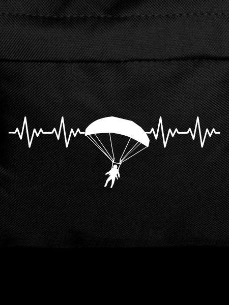Paragliding Flying Paragliding ECG Heartbeat