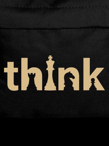 Think Chess Design – Minimal Strategy Shirt