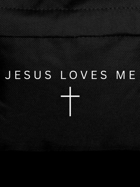 Jesus Loves Me Cross Design