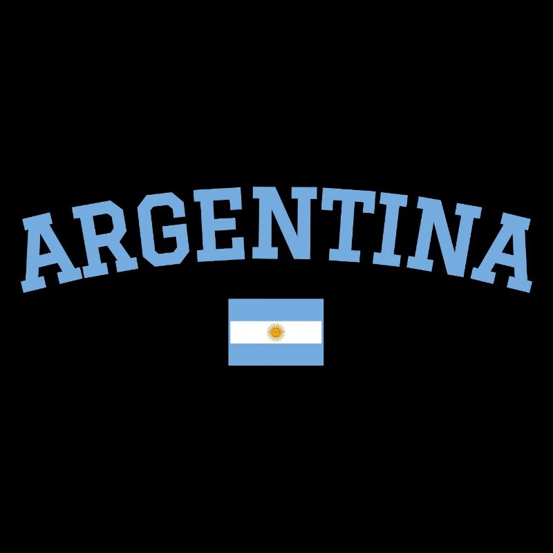 Argentina Flag Design Blue