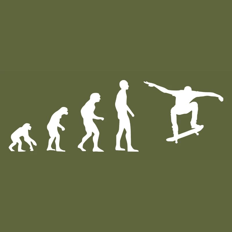 SKATEBOARD SKATEBOARDER EVOLUTION