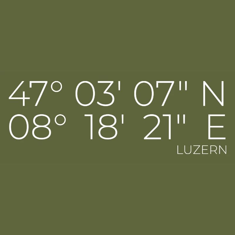 Coordonnées Lucerne