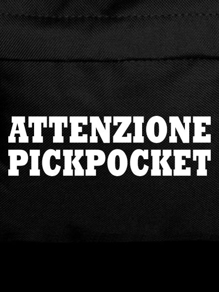 attenzione pickpocket