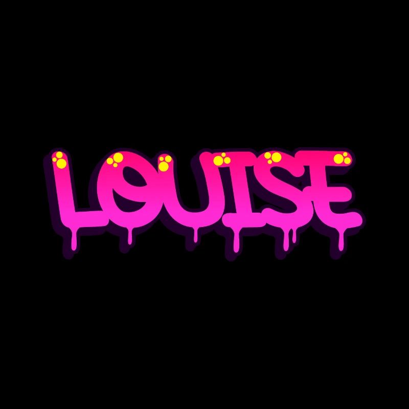 Graffiti First Name Louise