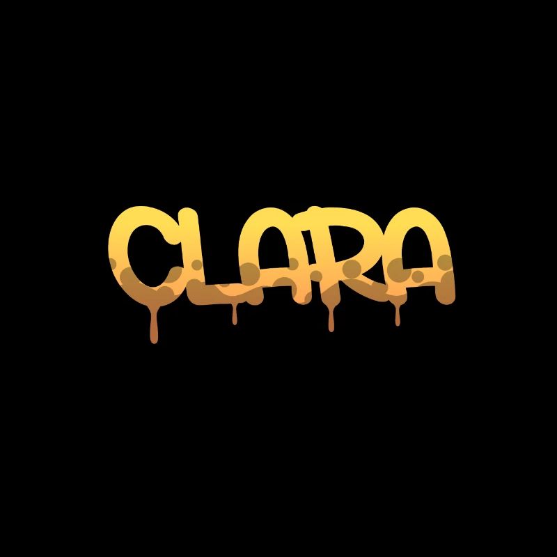 Graffiti name Clara