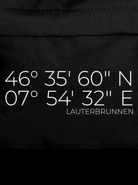 Coordinates Lauterbrunnen, Switzerland
