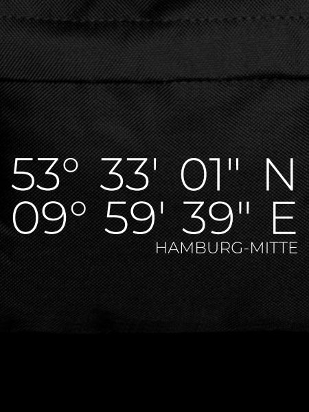 Coordinates Hamburg-Mitte