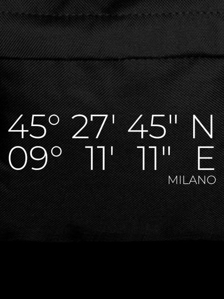 coordinates Milano, Italy