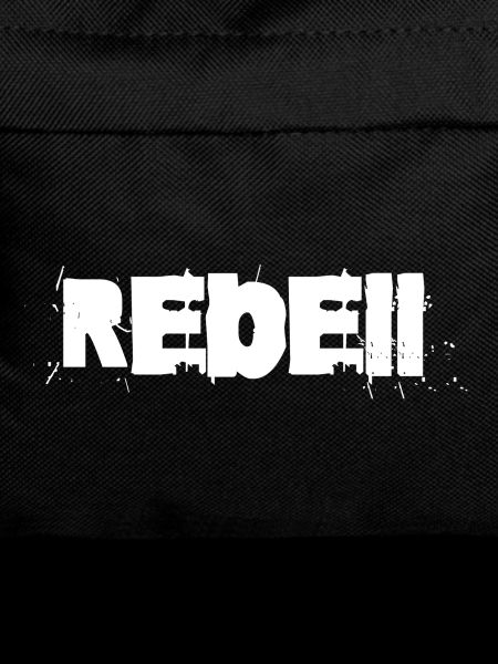 Rebell Graffiti Schriftzug
