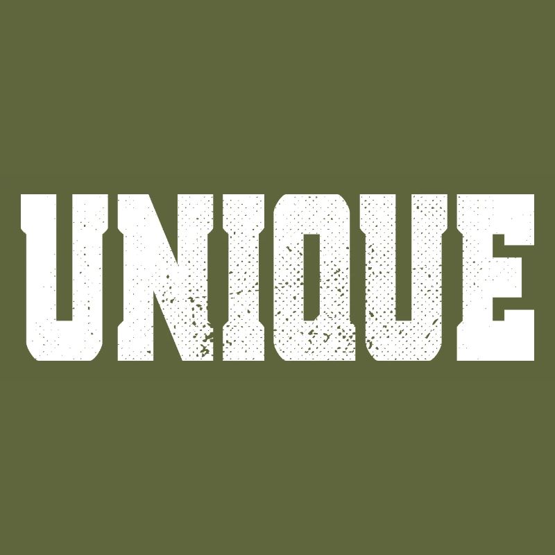 Unique Einzigartig Unikat Selbstwert Einzig Artig