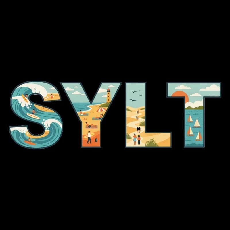SYLT – Island life in letter design