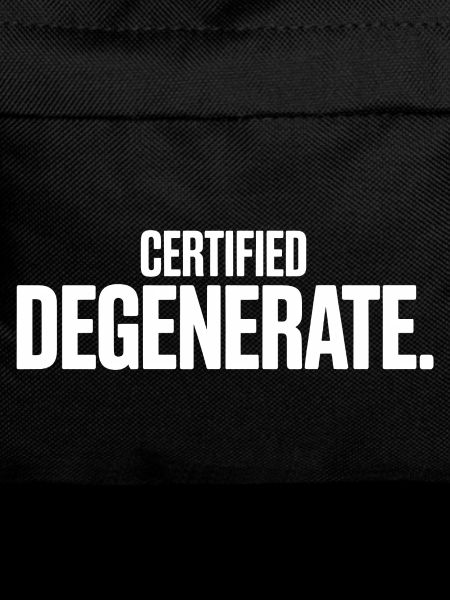 Certified Degenerate - Funny Gen Alpha Memes