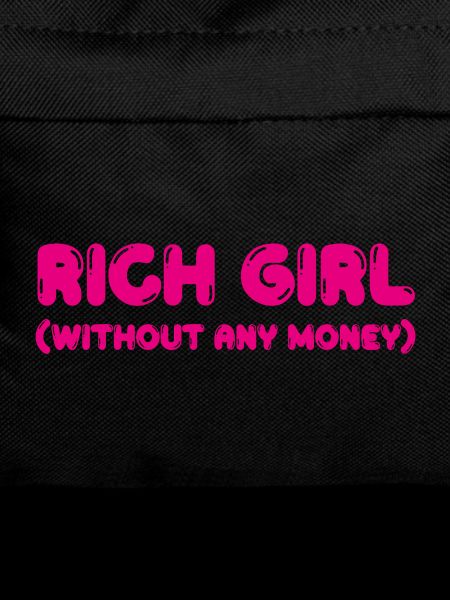 Rich woman – without money