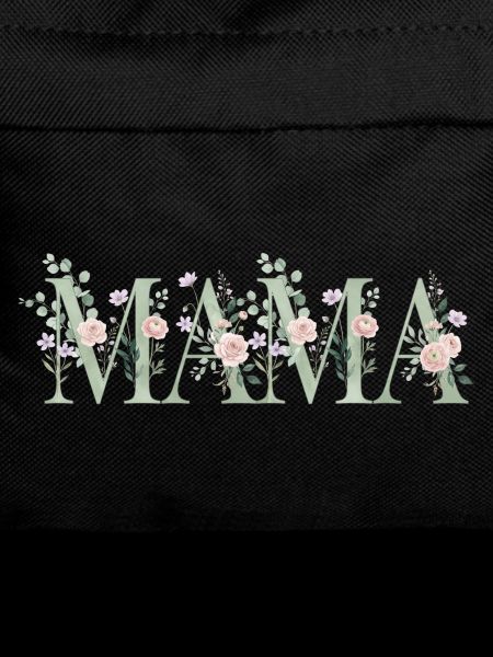 Mom Floral Lettering