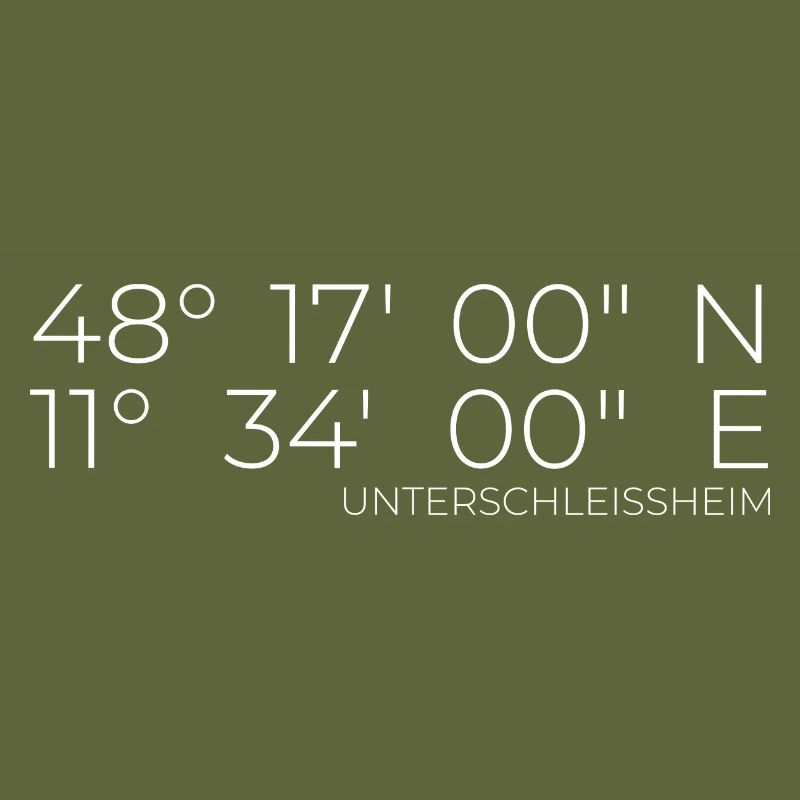 Coordinates Unterschleissheim