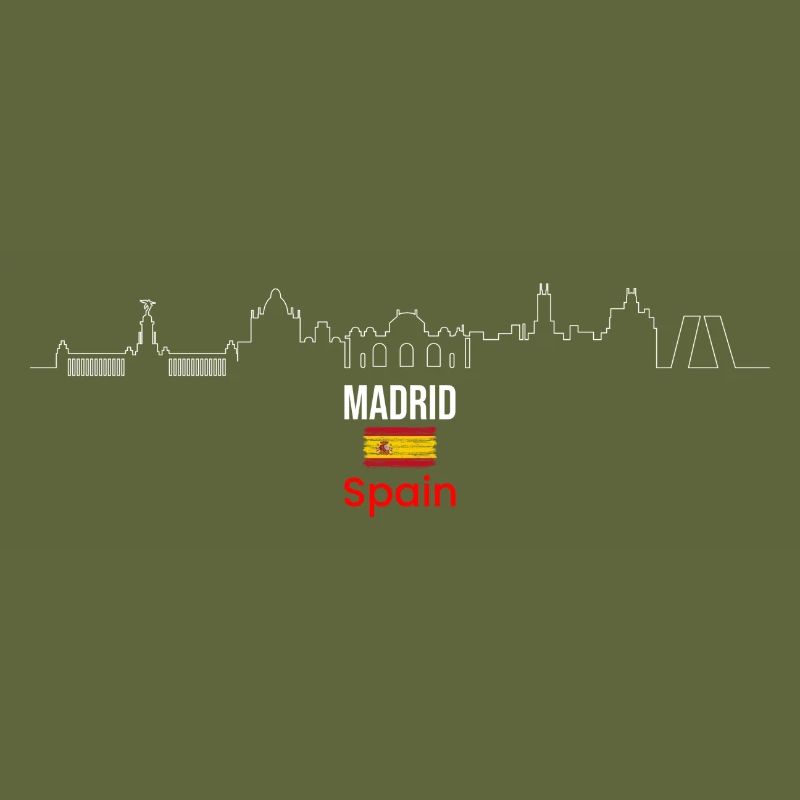 Skyline Madrid
