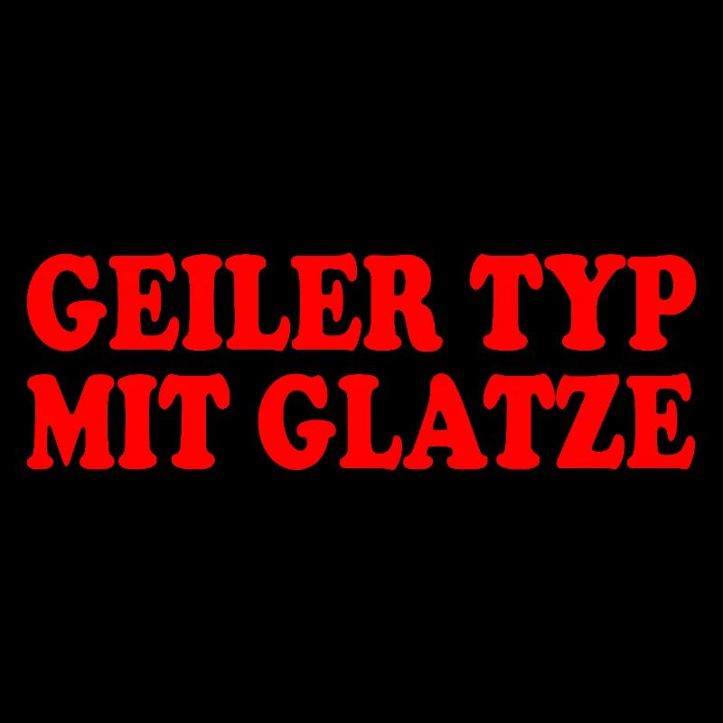 geiler typ mit glatze