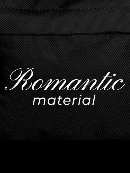 Romantic Material Schriftzug
