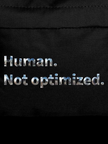 Human. Not optimized.