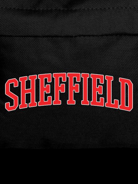 Sheffield Retro Varsity Lettering